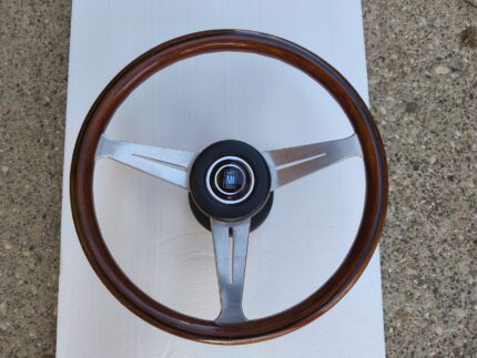 Genuine Nardi Steering Wheel for Mercedes-Benz – Classic Italian Wood Rim Interior Upgrade
