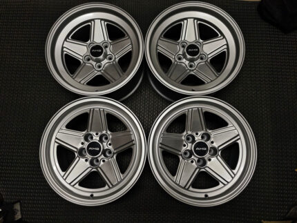 Authentic 16-Inch AMG Penta Wheels – Square Fitment Set for Classic Mercedes-Benz