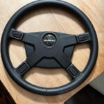 Original ATIWE AMG Steering Wheel (Pre-Merger Era) – Rare 3-Spoke 1980s Sport Wheel