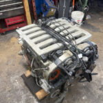 Low-Mileage M120 6.0 Liter V12 Engine (20,000 Miles) – Complete Drop-In with Updated Harness