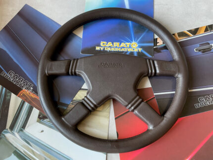 New Old Stock Carat Duchatelet Steering Wheel – Authentic Leather Mercedes Upgrade