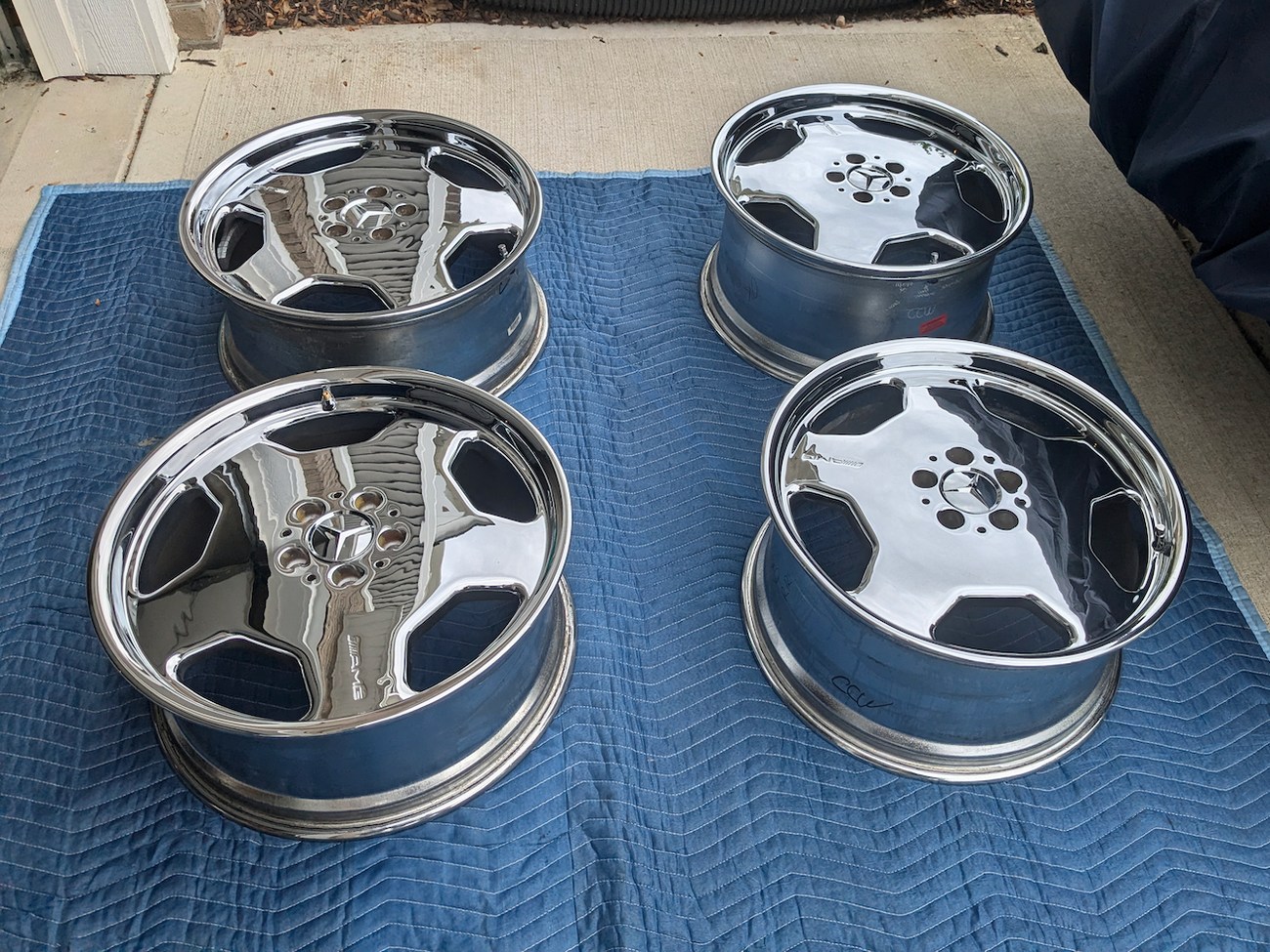 mmmm Staggered 19″ AMG Aero II Monoblock Wheels for W140 - Image 1