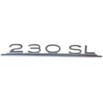 Model Emblem - Type Designation - 230 SL - 1138170315 - W113