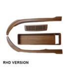 RHD Dashboard Wood Set Matte Finish - 230SL 250SL 280SL W113 - 1136700151